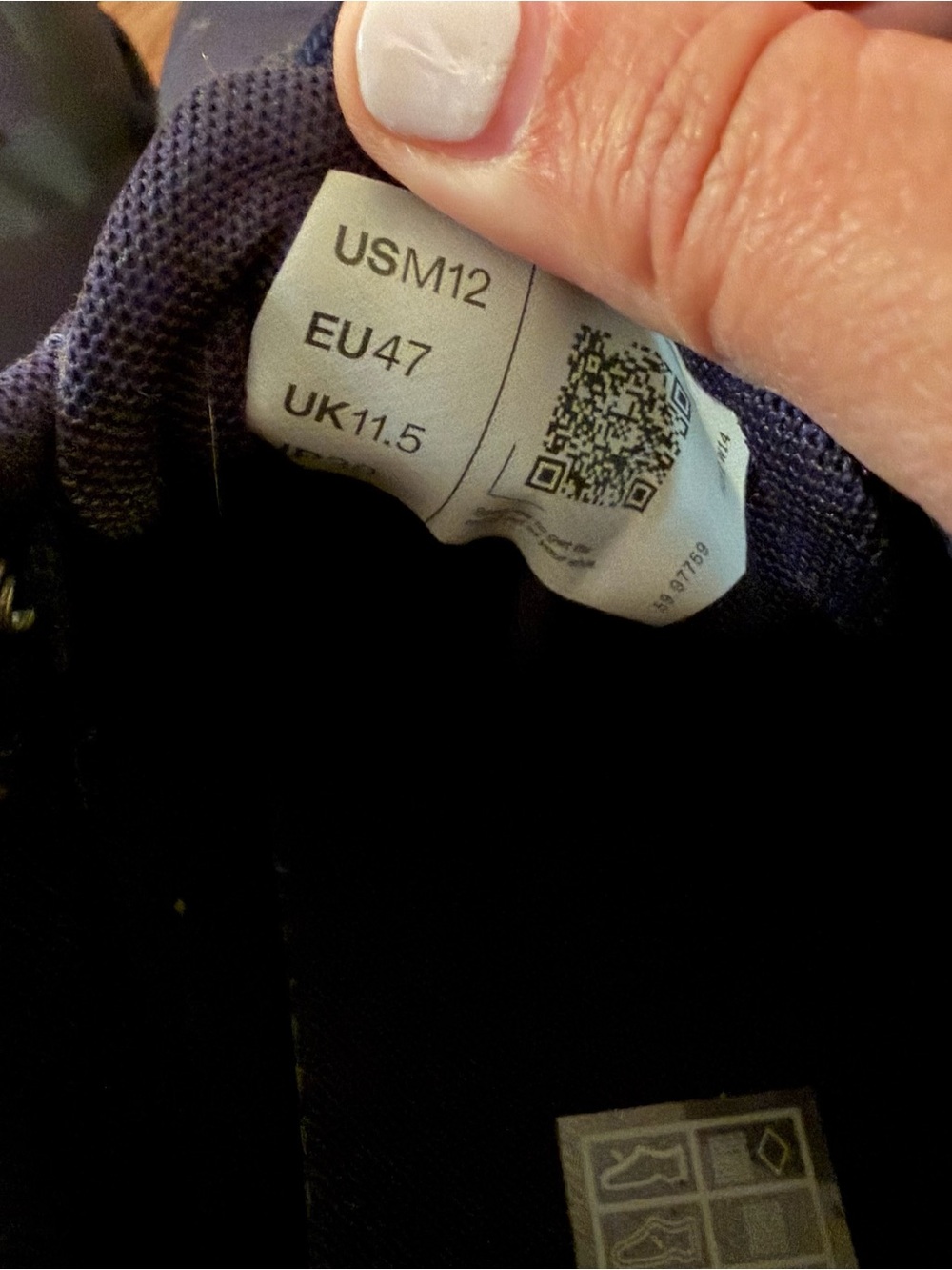 OnCloud Cloud 5 Waterproof - Navy Ink Sneakers - Picture 6 of 6